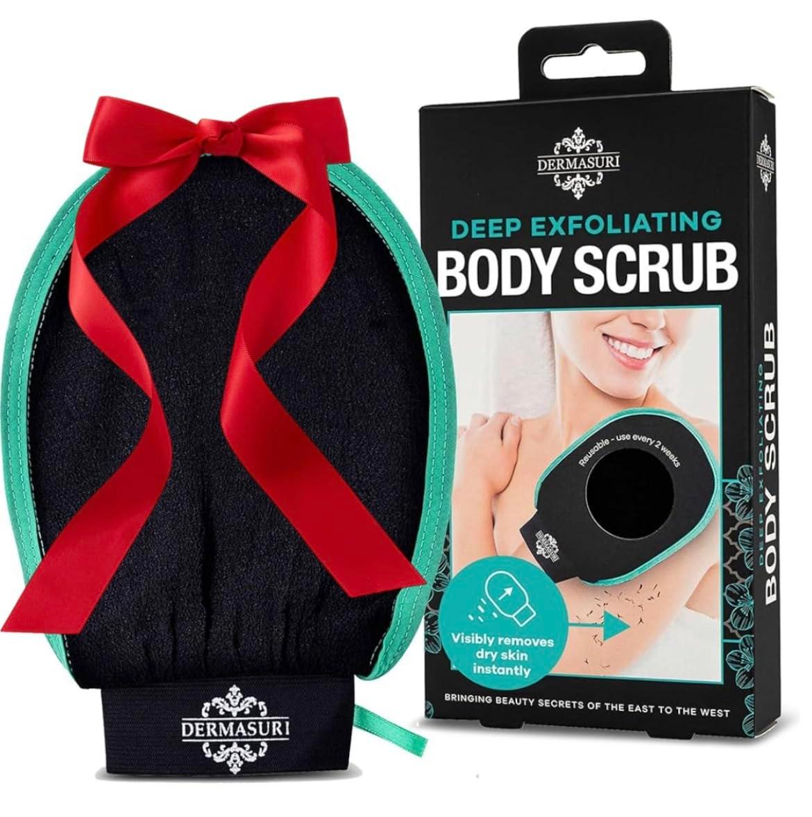 Dermasuri Exfoliating Body Scrub Glove Scrubber - 1ct