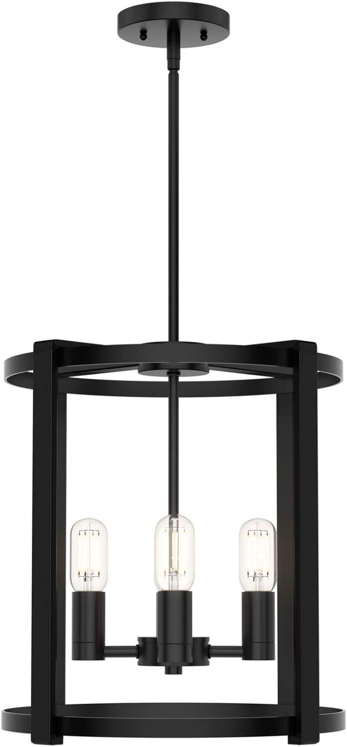 Hunter Astwood 16 Chandelier Astwood 4 Light 16" Wide Chandelier - Black