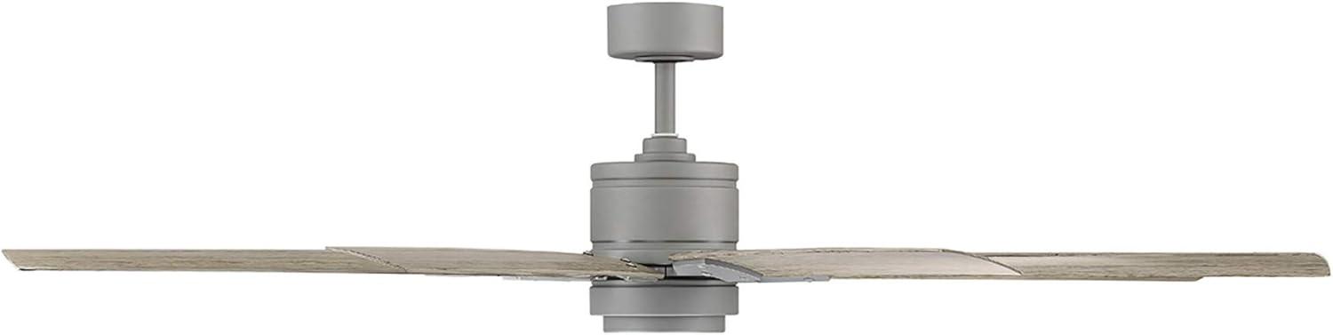 Renegade 8 - Blade Outdoor / Indoor Smart Ceiling Fan with Remote Control and LED Light Kit Included, Works With Alexa and iOS or Android App