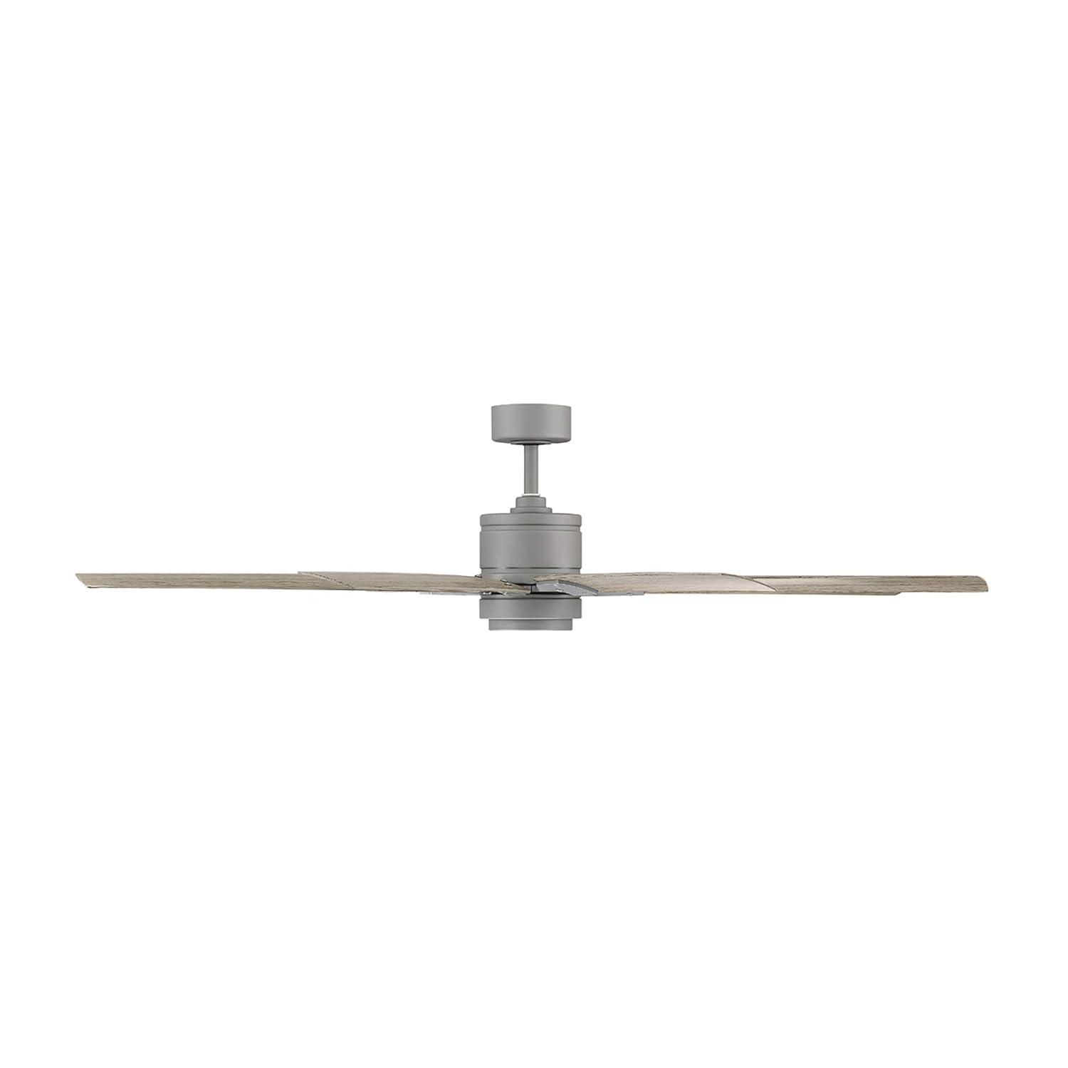 Renegade 8 - Blade Outdoor / Indoor Smart Ceiling Fan with Remote Control and LED Light Kit Included, Works With Alexa and iOS or Android App