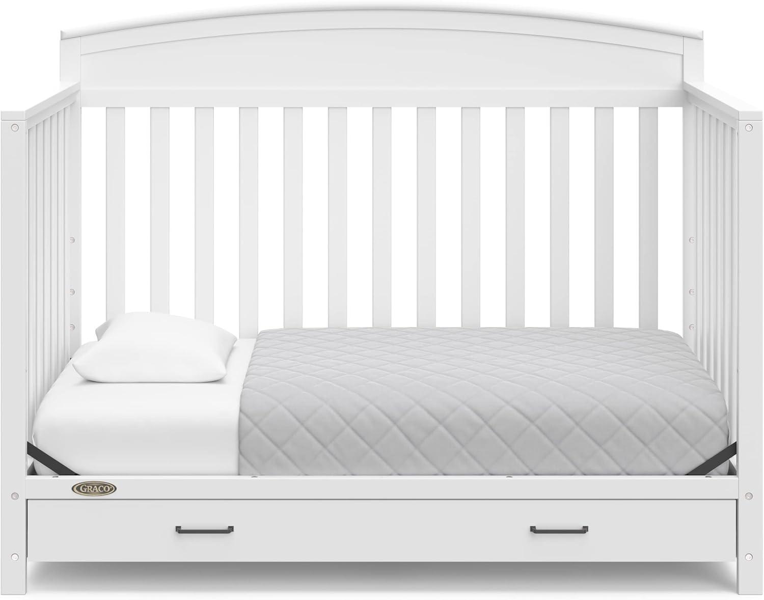 Benton 5-In-1 Convertible Crib With Drawer