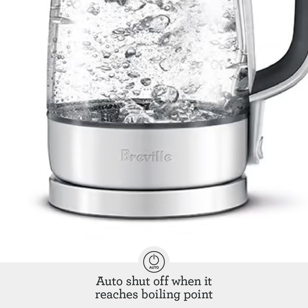 Breville Crystal Clear Electric Kettle Brushed Stainless Steel