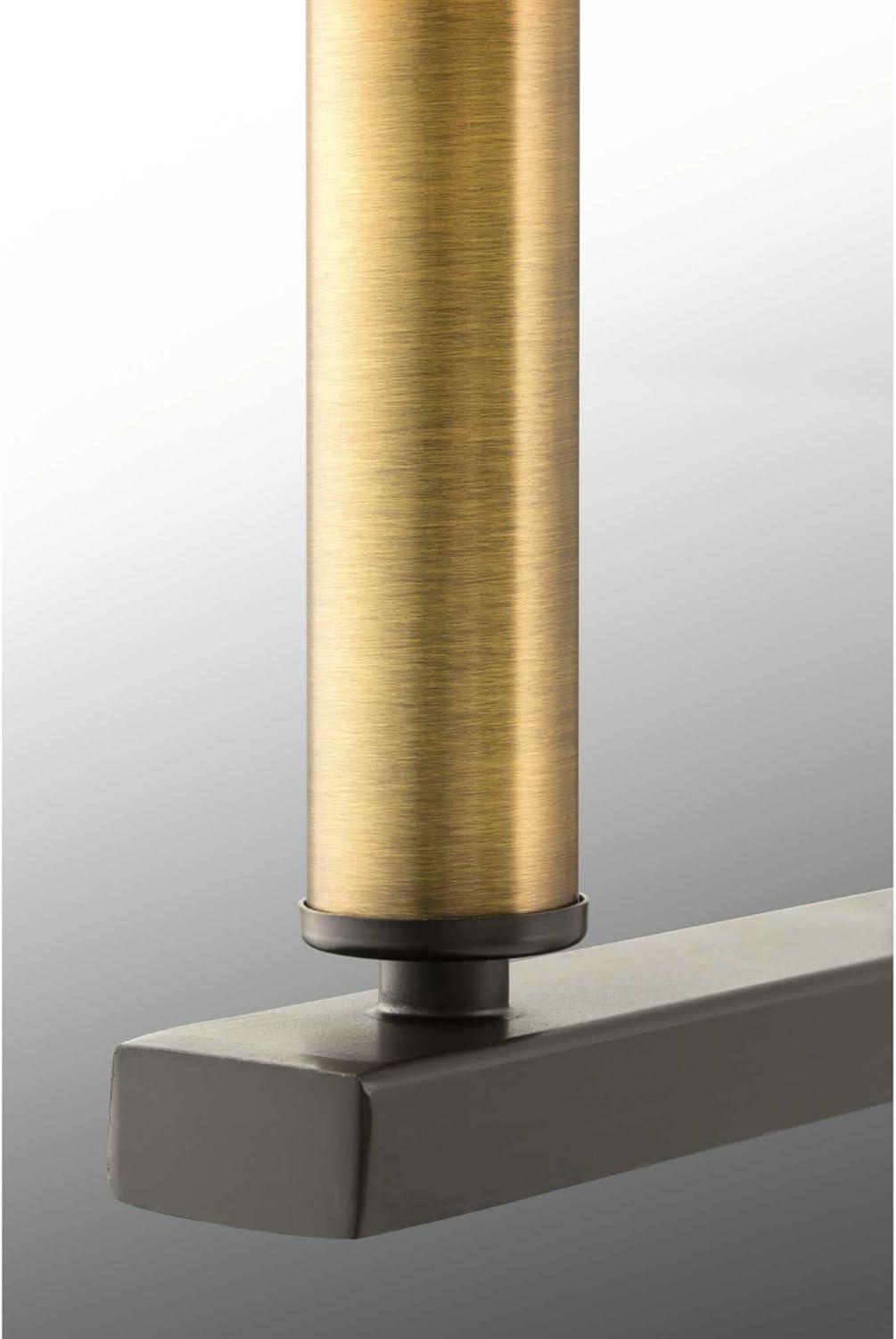 Cherish Brushed Nickel Two-Light Wall Sconce with Summer Linen Shade