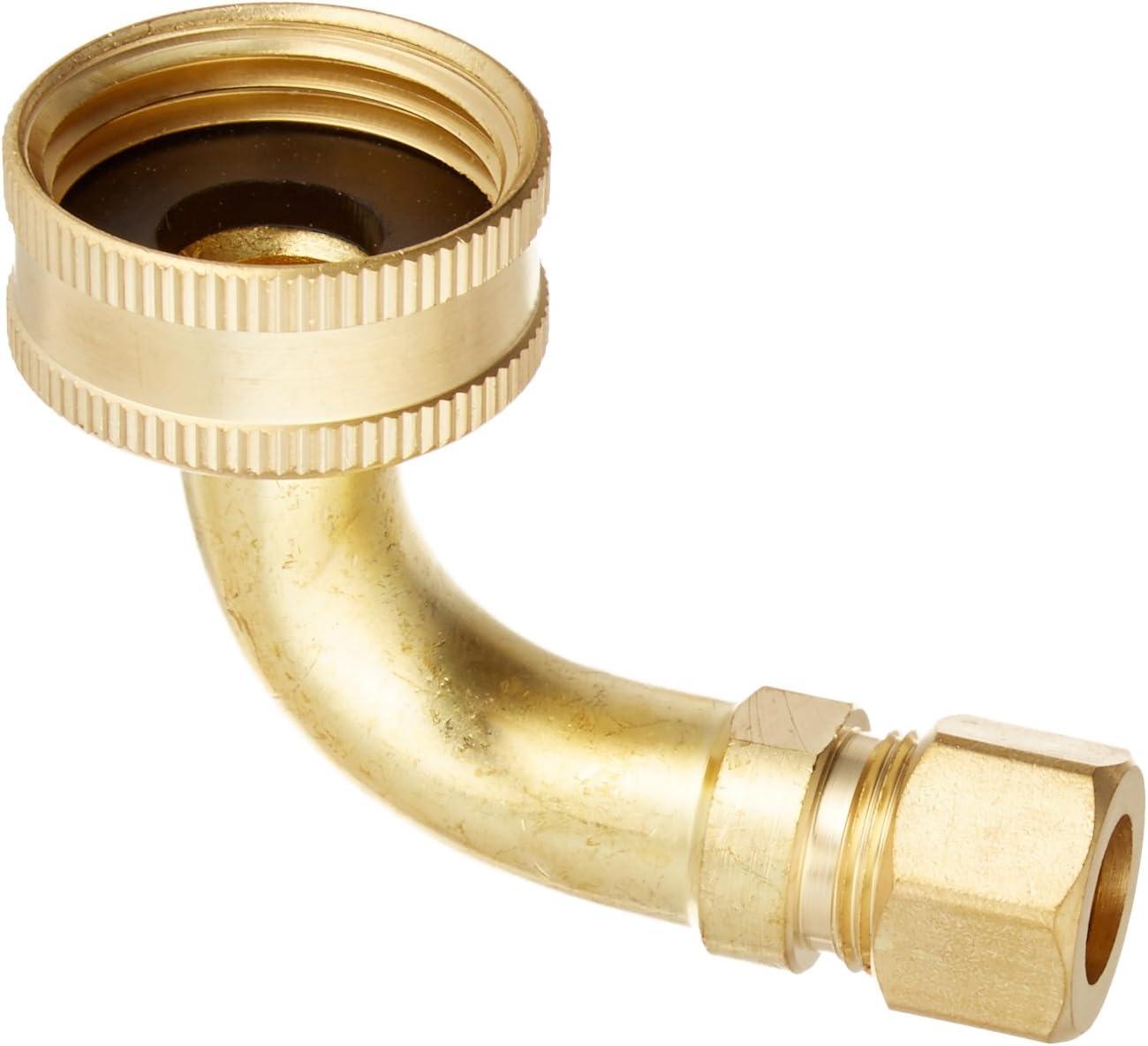 Plumb Pak 3/8" x 3/4" Lead-Free Brass Dishwasher Elbow