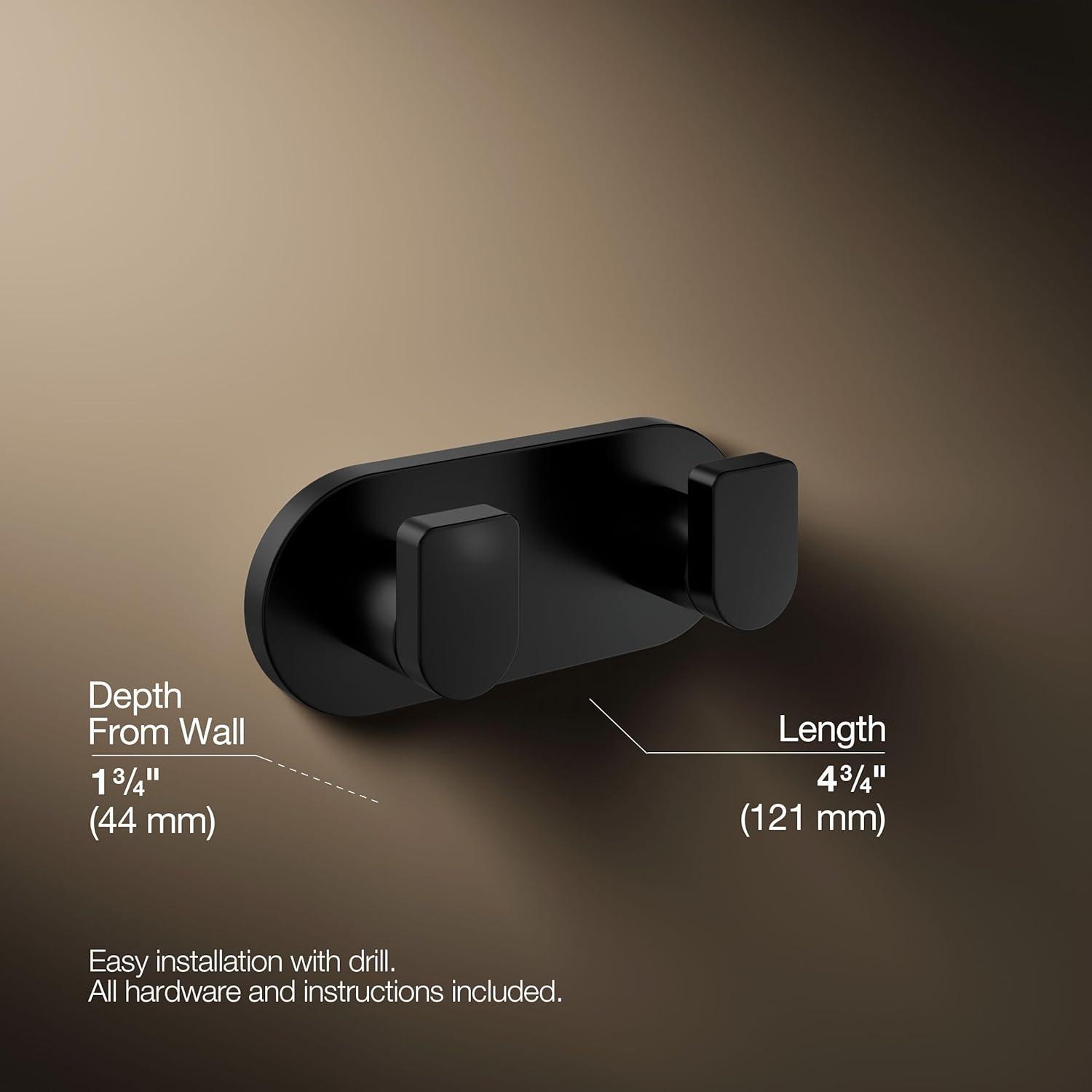 Composed® Wall Mounted Double Robe Hook