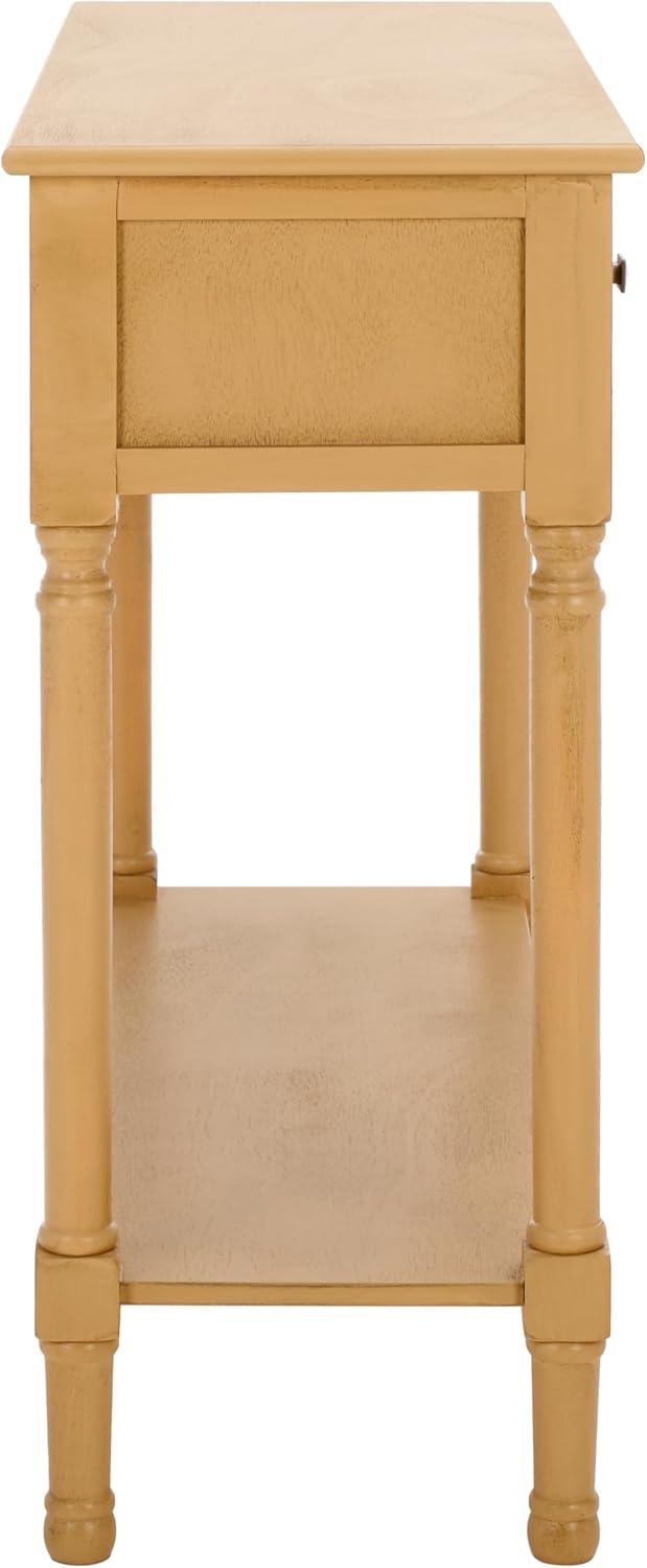 Halton 2 Drawer Console Table - Camel - Safavieh