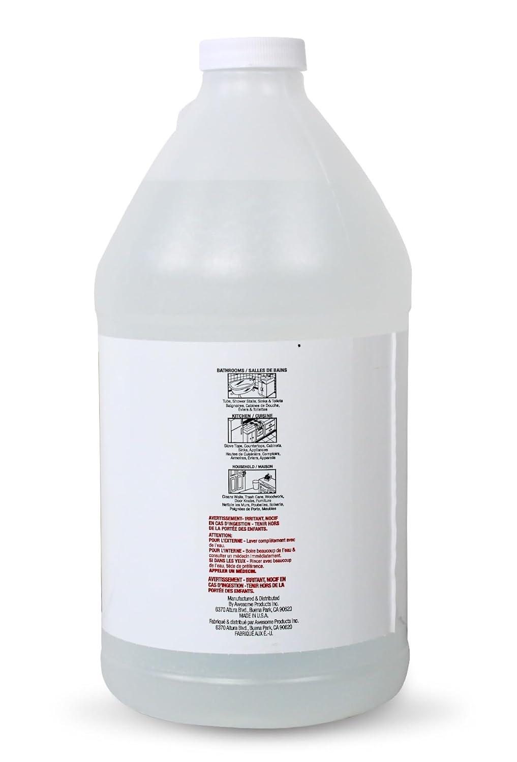 Clear Ammonia Multipurpose Cleaning Solution, 64 oz Bottle