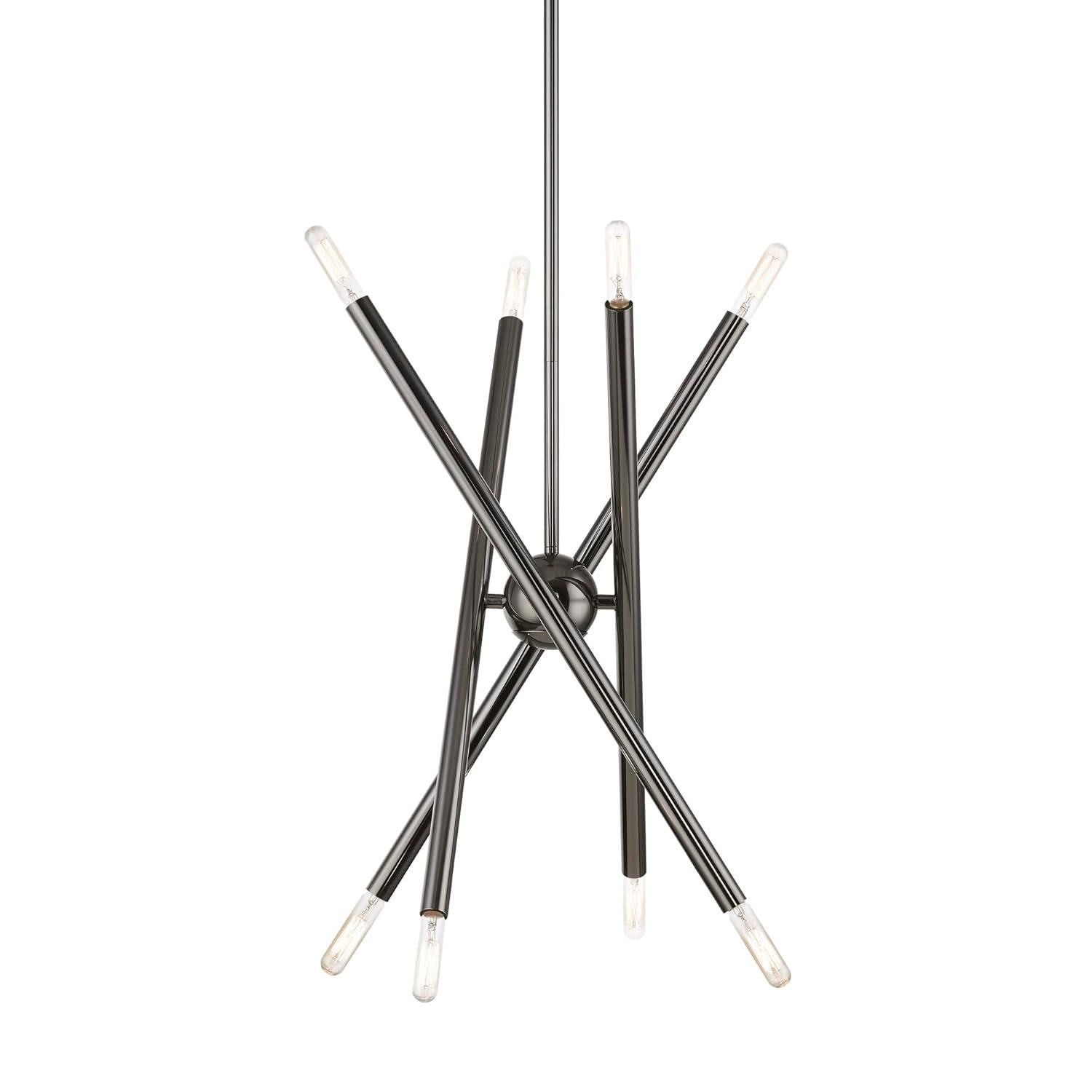 Livex Lighting Soho 8 - Light Chandelier in  Satin Brass