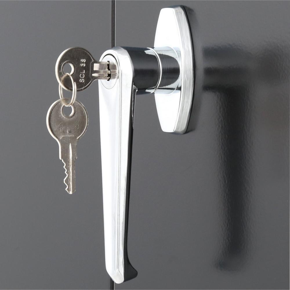 Classic Plus Sandusky Lee Classic 36" L x 18" W x 72" H Steel Garage Storage Cabinet by Sandusky