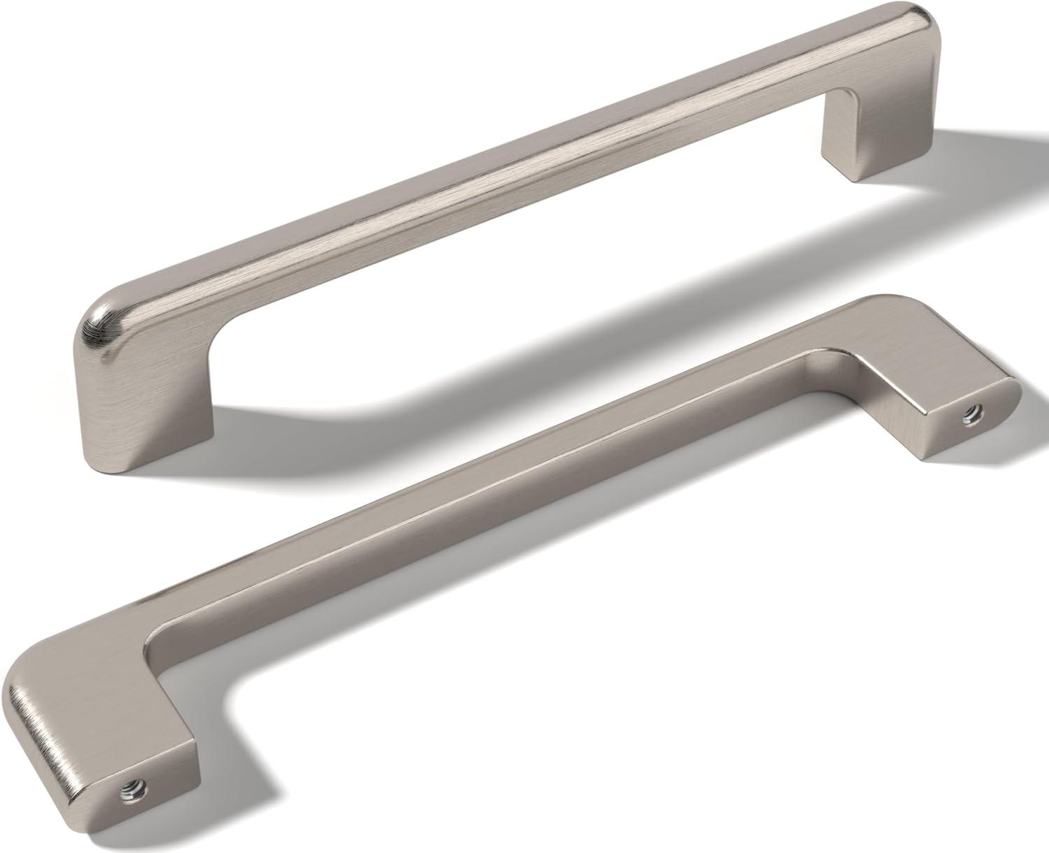 Hickory Hardware H076702-CH-10B 128 mm CC Forge Cabinet Pull, Polished Chrome - Pack of 10