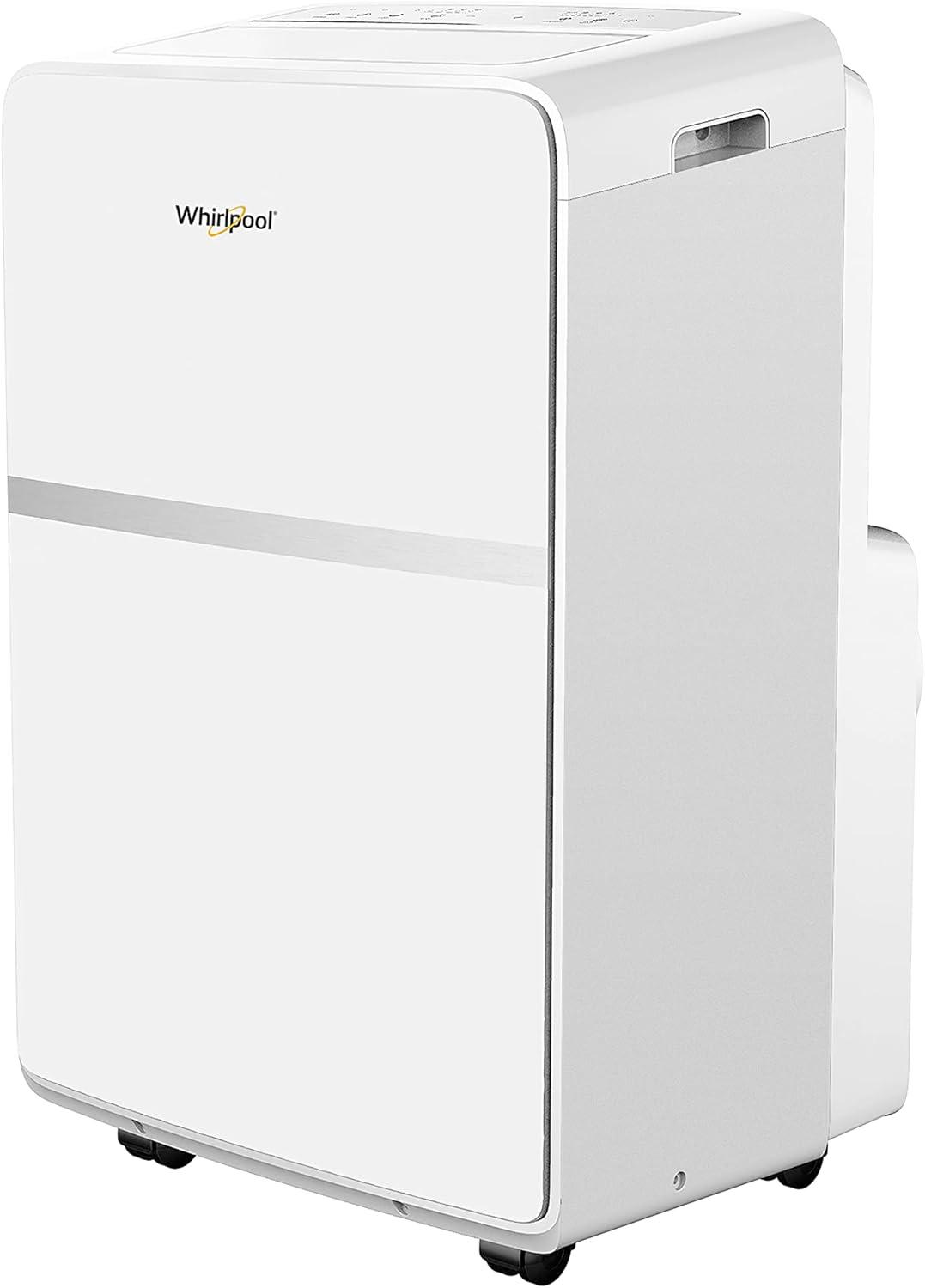 Whirlpool 8000 BTU Portable Air Conditioner for 350 Square Feet with Remote Included