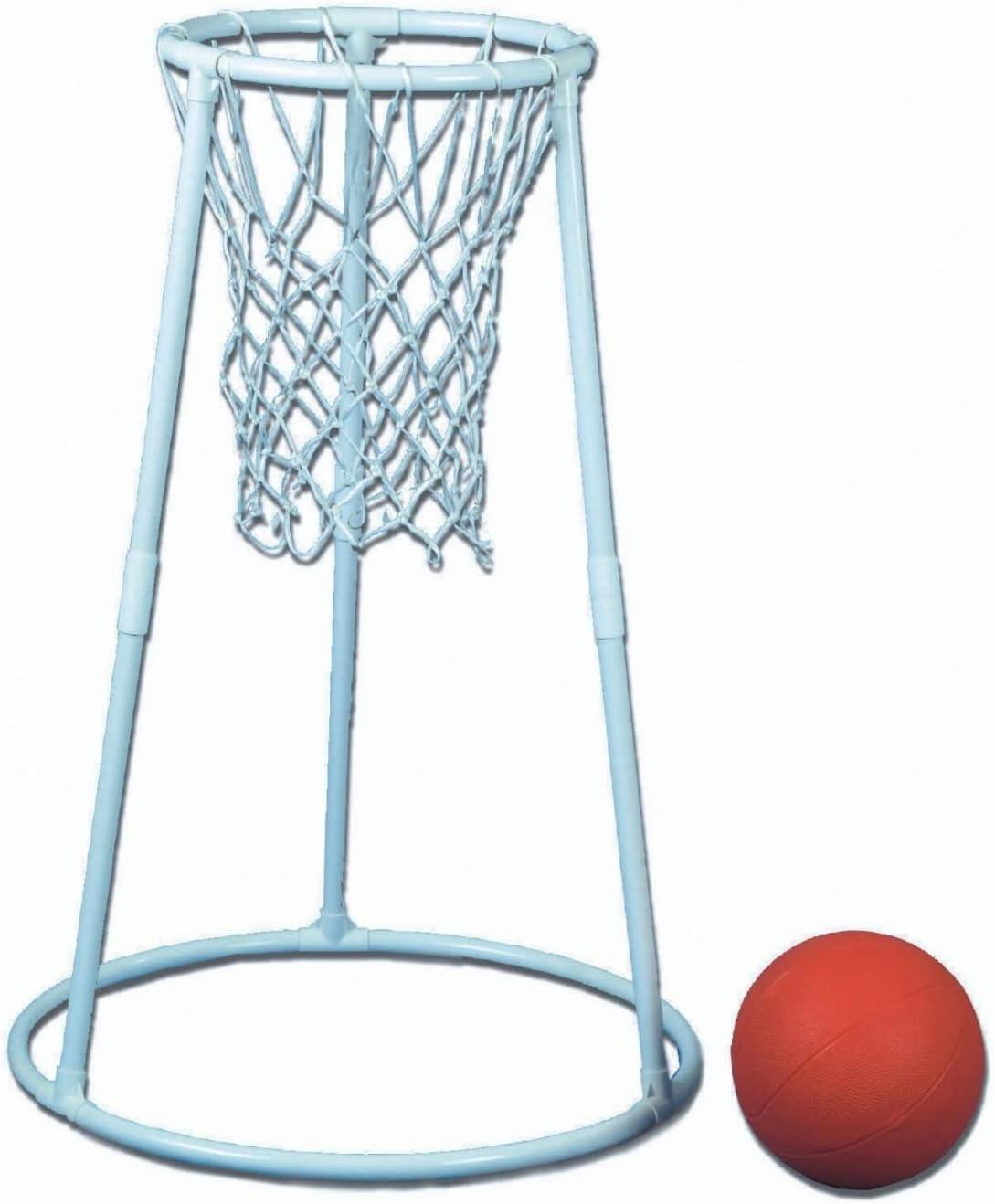 Deluxe Plastic Floor Basketball Set