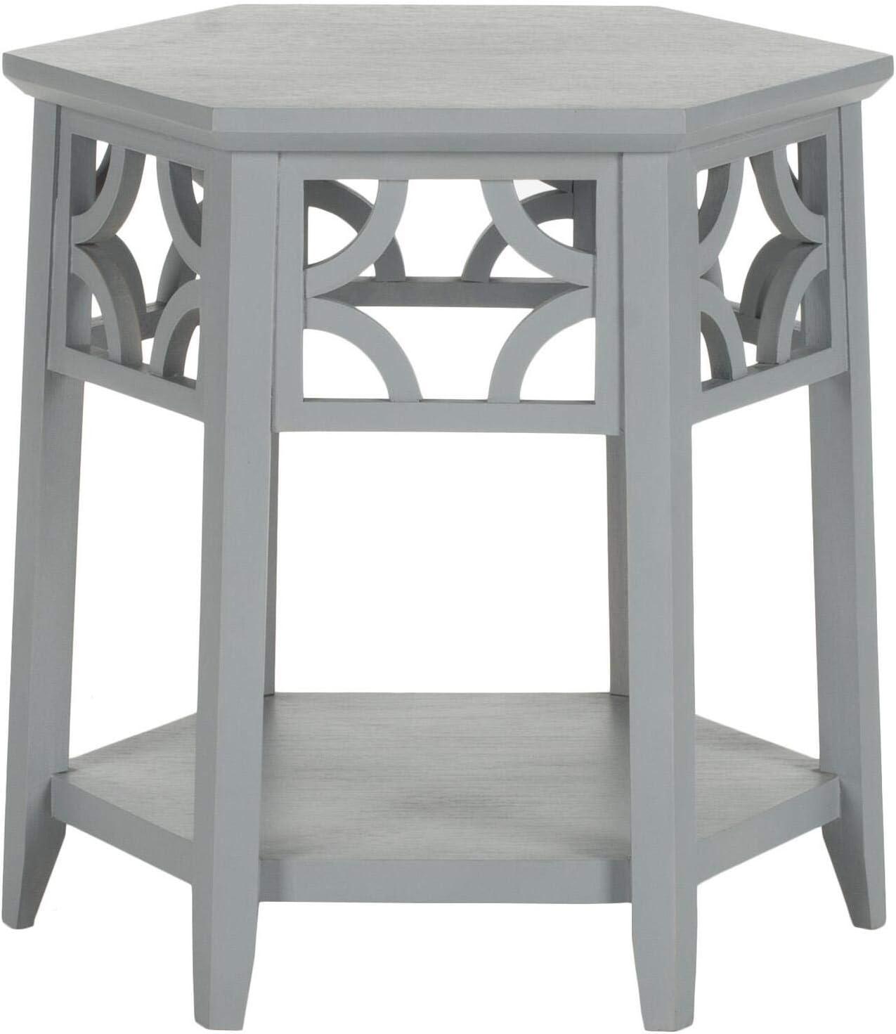 Connor Hexagon End Table  - Safavieh