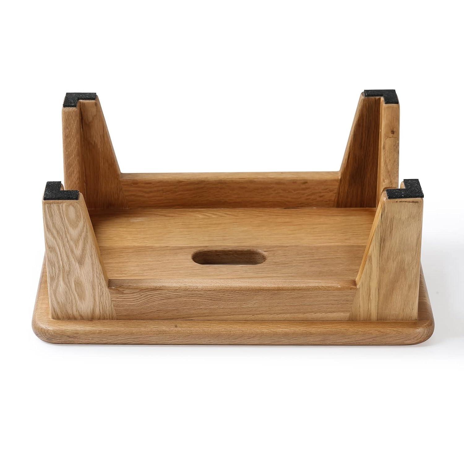 CONSDAN Oak Wood Step Stool