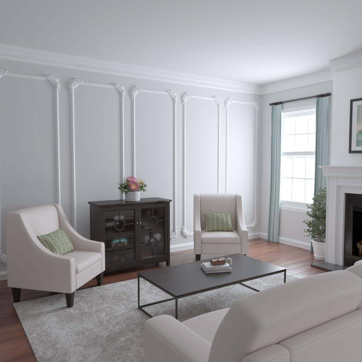 Ekena Millwork Ashford Panel Moulding Corner | Wayfair