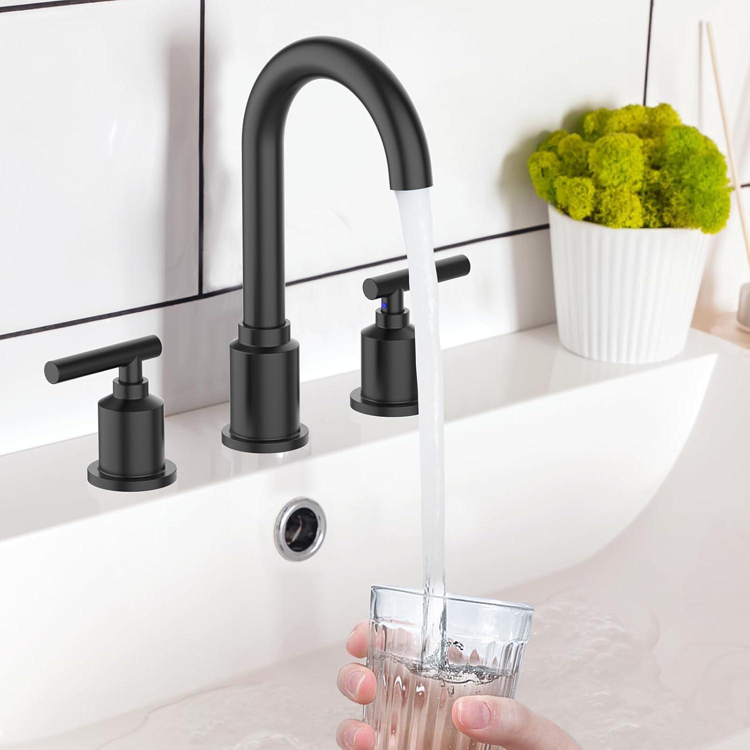 Widespread 2-handle Bathroom Faucet