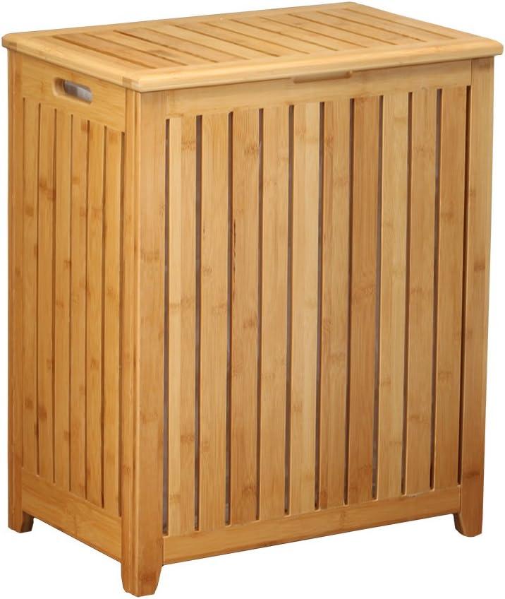 Bamboo Laundry Hamper with Handles