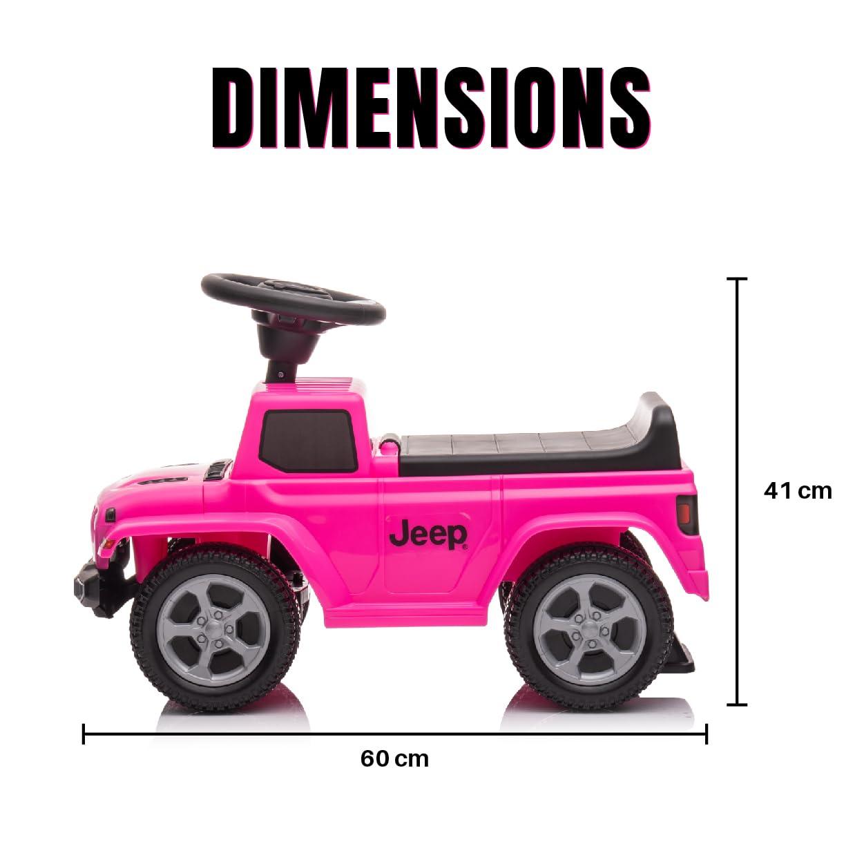 Best Ride On Cars Jeep Gladiator Push Car Red