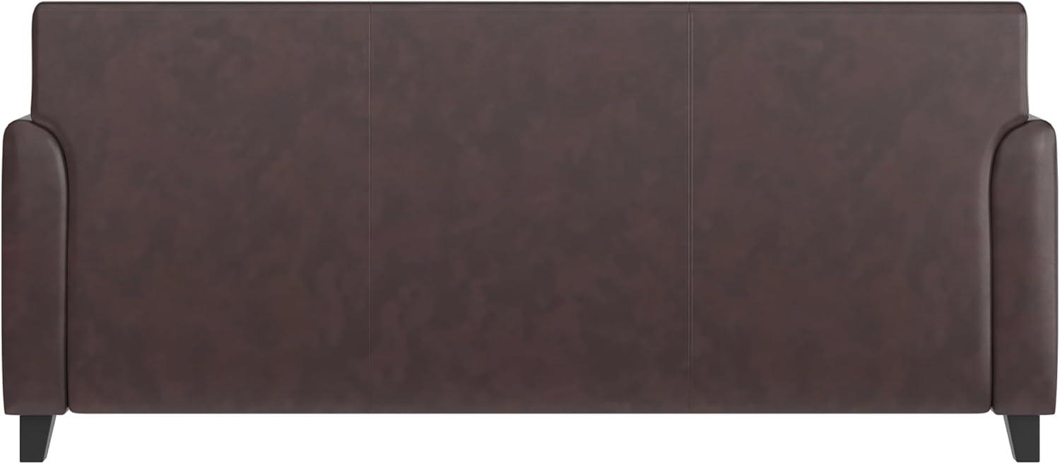 HERCULES Diplomat Series LeatherSoft Sofa with Clean Line Stitched Frame