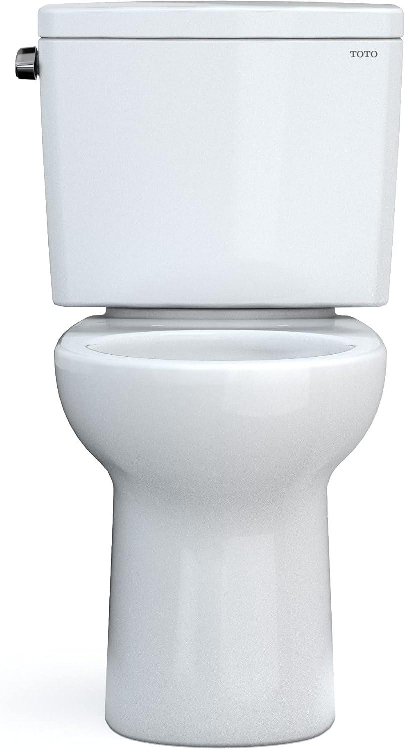 Drake Two Piece Round 1.6 Gpf Universal Height Toilet with Wax Ring