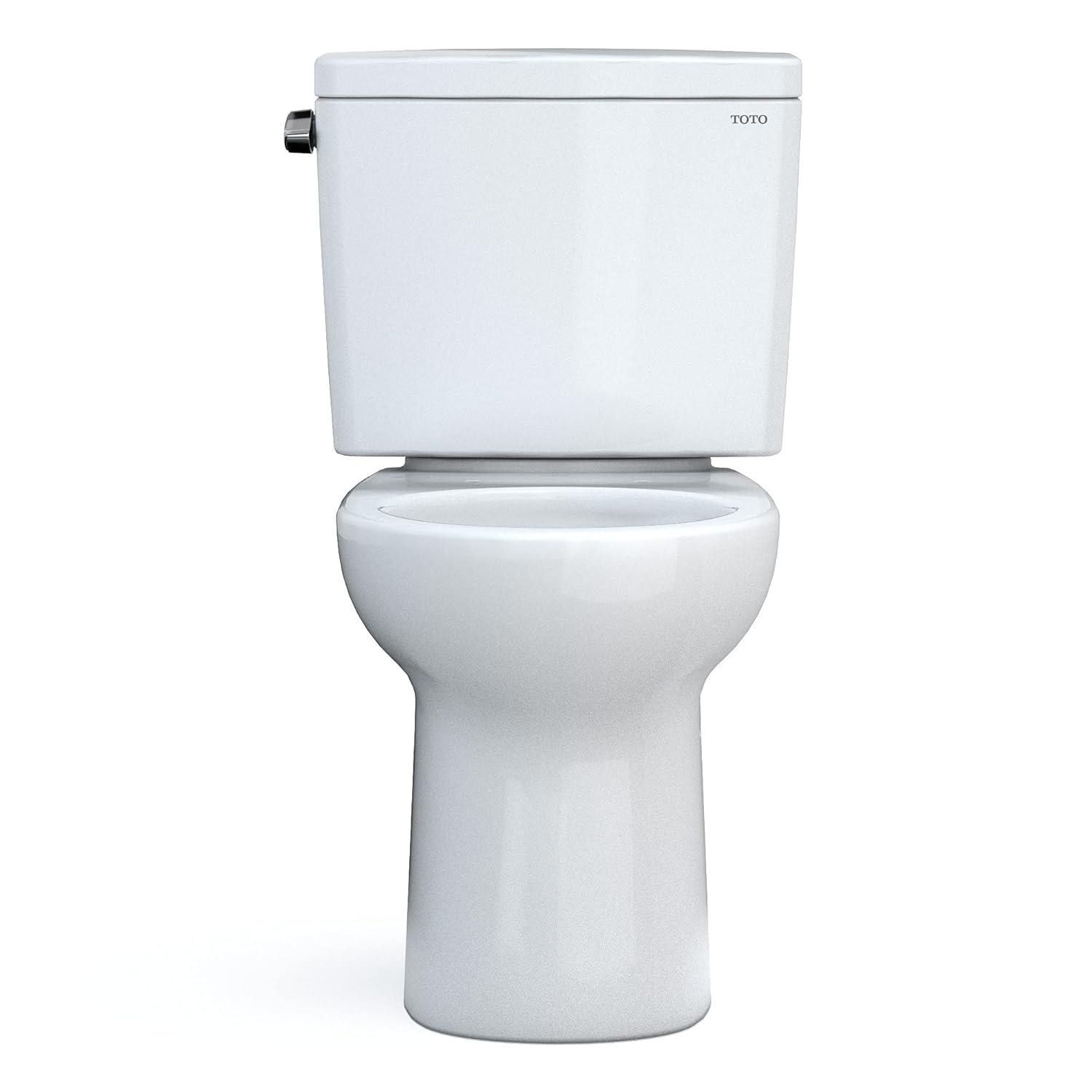 Drake Two Piece Round 1.6 Gpf Universal Height Toilet with Wax Ring
