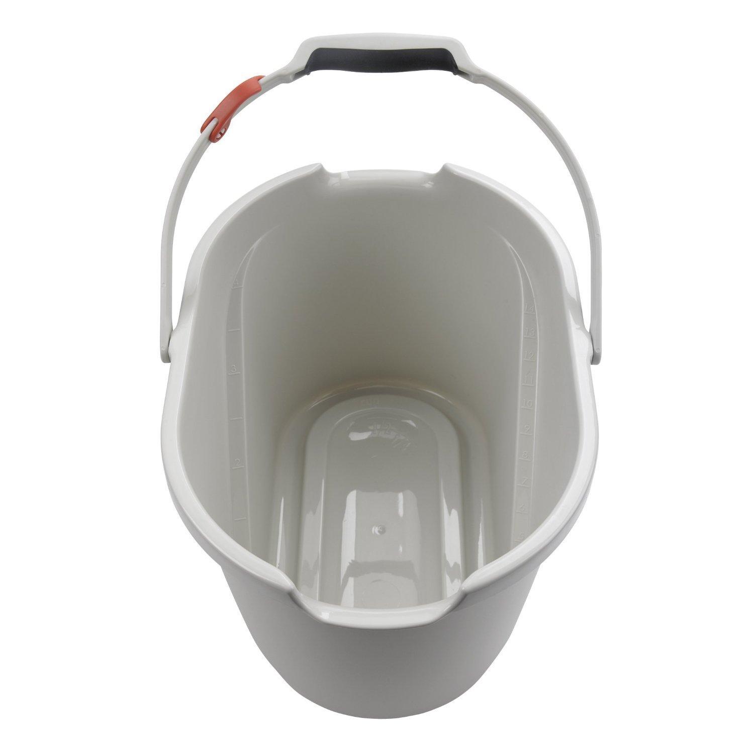 OXO Good Grips Angled Measuring Mop Bucket