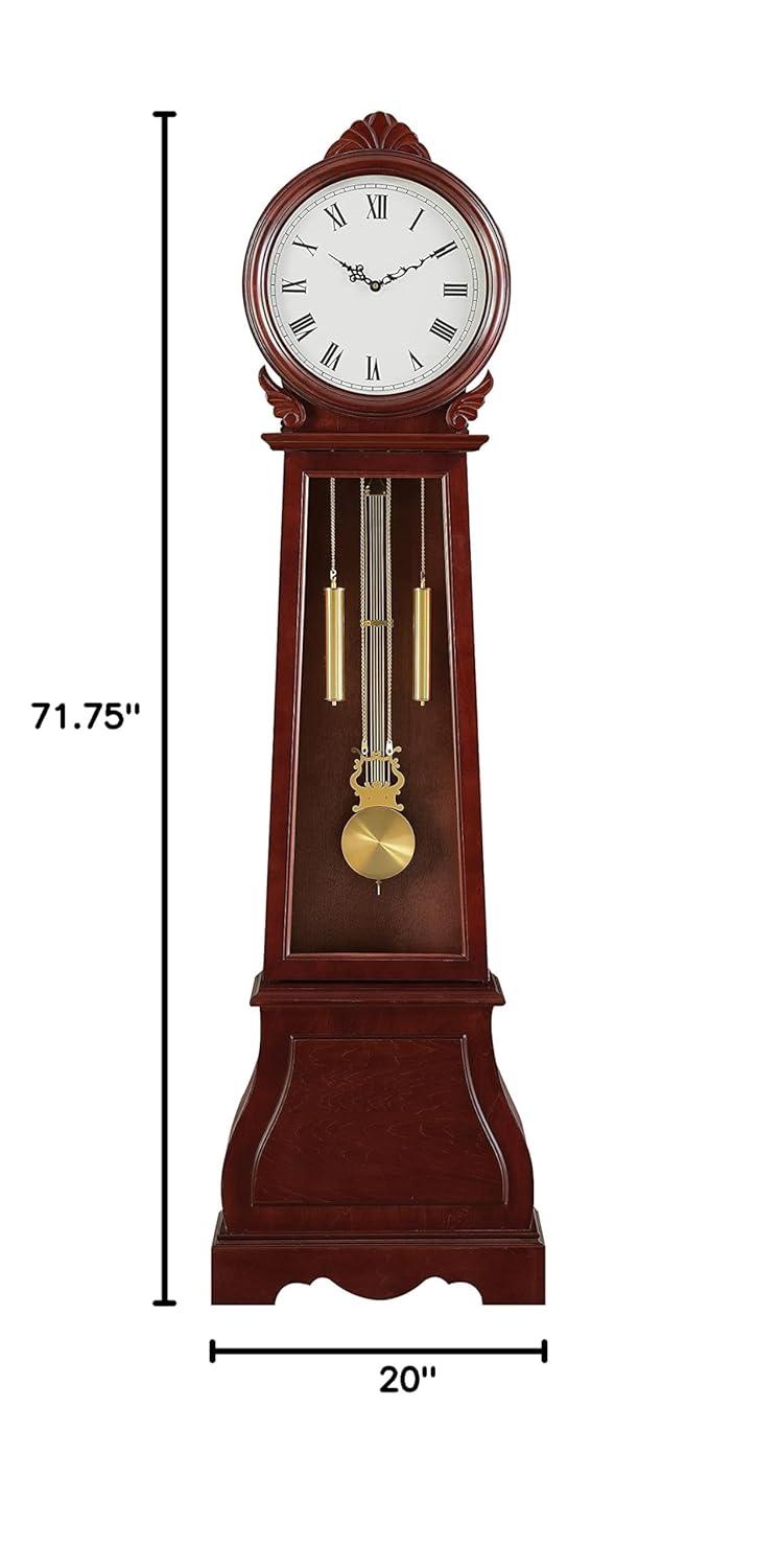 Coaster Company 71.75'' Basswood and Plywood Narcissa Grandfather Clock