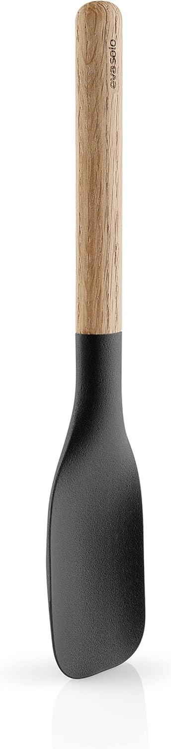 Eva Solo | Nordic Kitchen Serving Spoon, Large | Natural Oak Handle | Serving Utensil Buffet Banquet Spoon | Danish Design & Functionality