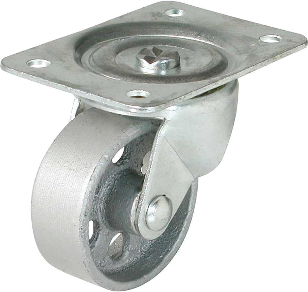 Shepherd 9782 4" Steel Wheel Swivel Plate Casters