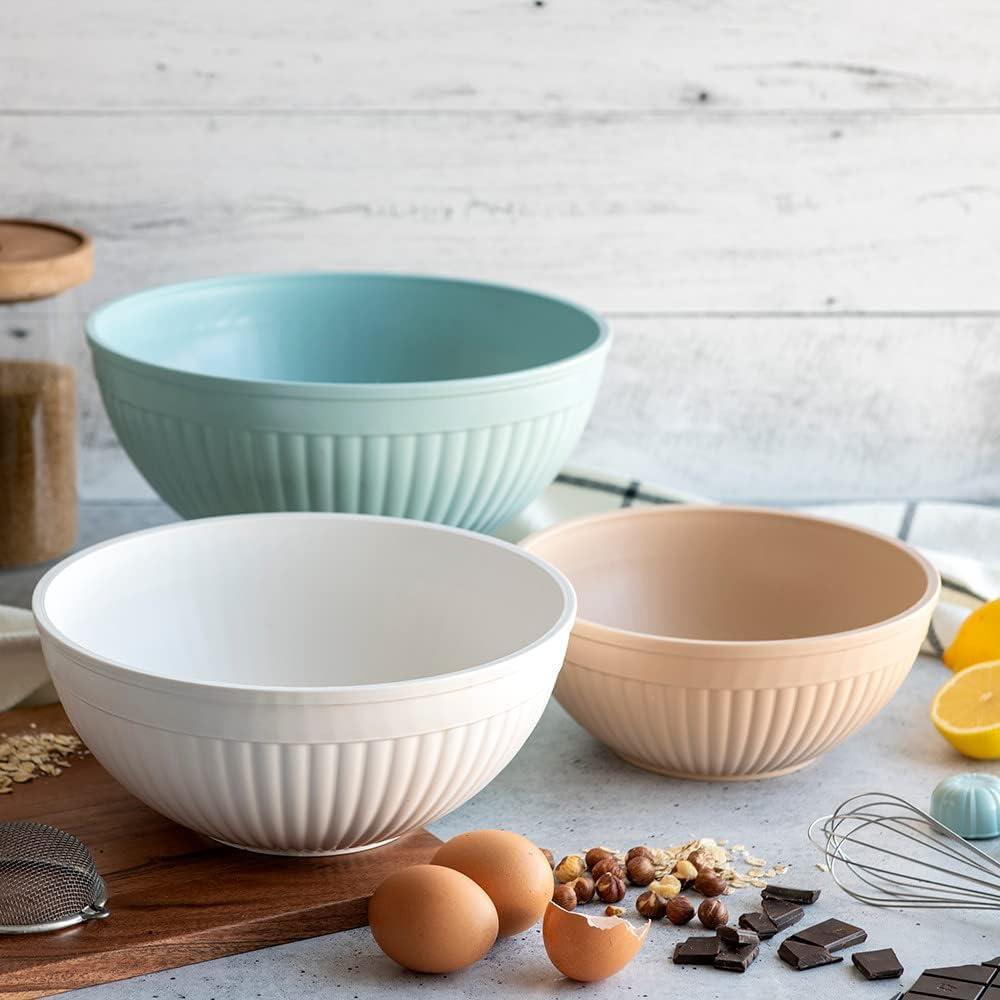 3-Piece Prep & Serve Mixing Bowl Set