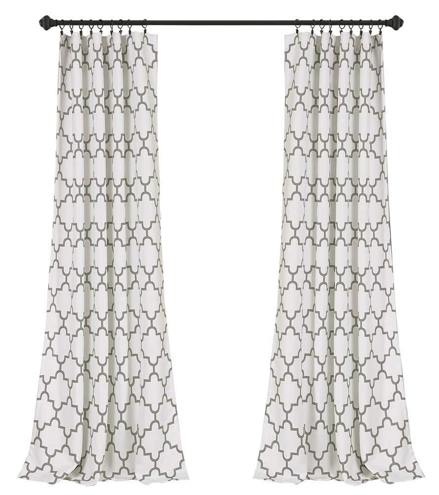 Lush Decor Polyester Room Darkening Curtain Pair (Set of 2)