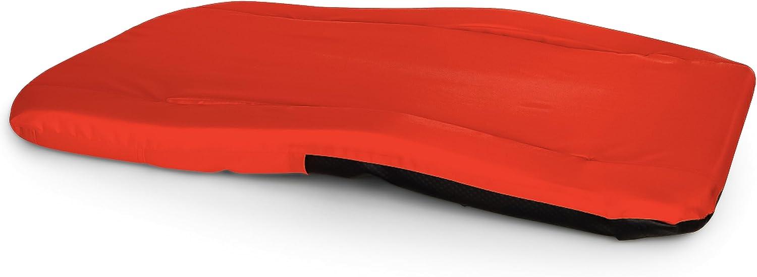 Camco Portable Stadium Seat | Ideal for Benches, Picnics, The Beach, Outdoor Concerts, Sporting Events, and More | Red (53096)