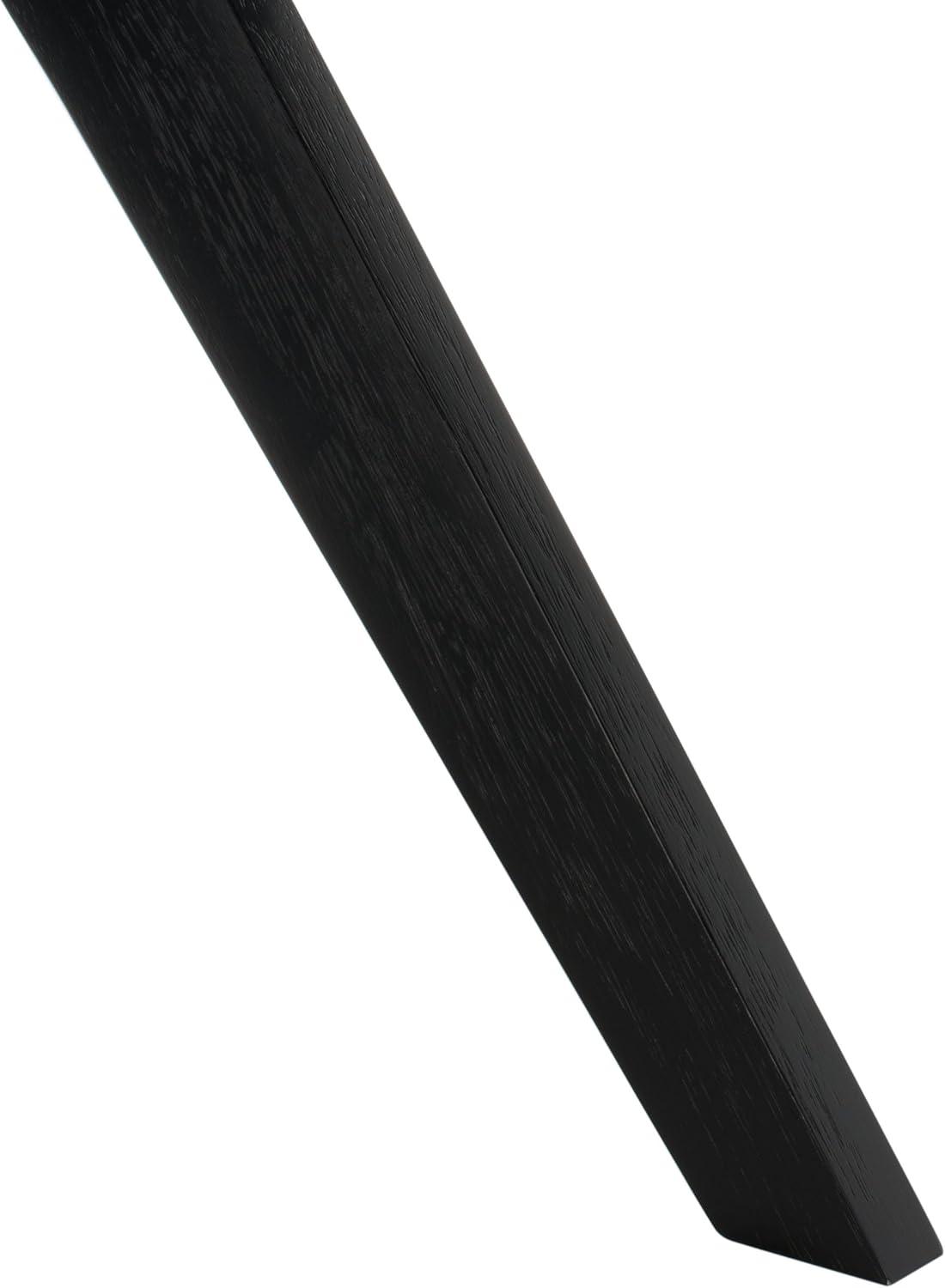 SAFAVIEH Couture Carolee 46" Round Dining Table, Black