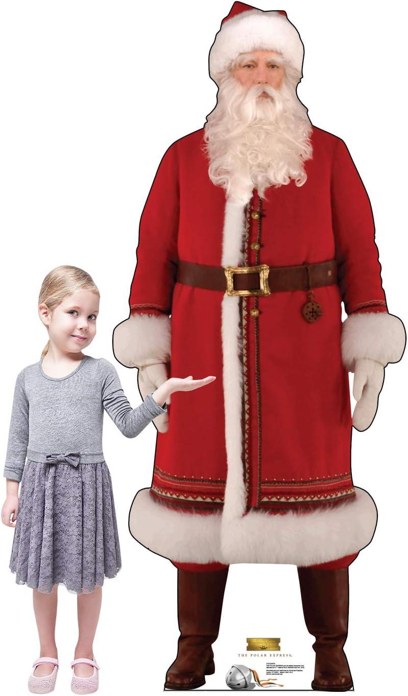 Advanced Graphics Santa Life Size Cardboard Cutout Standup - The Polar Express (2004 Film)