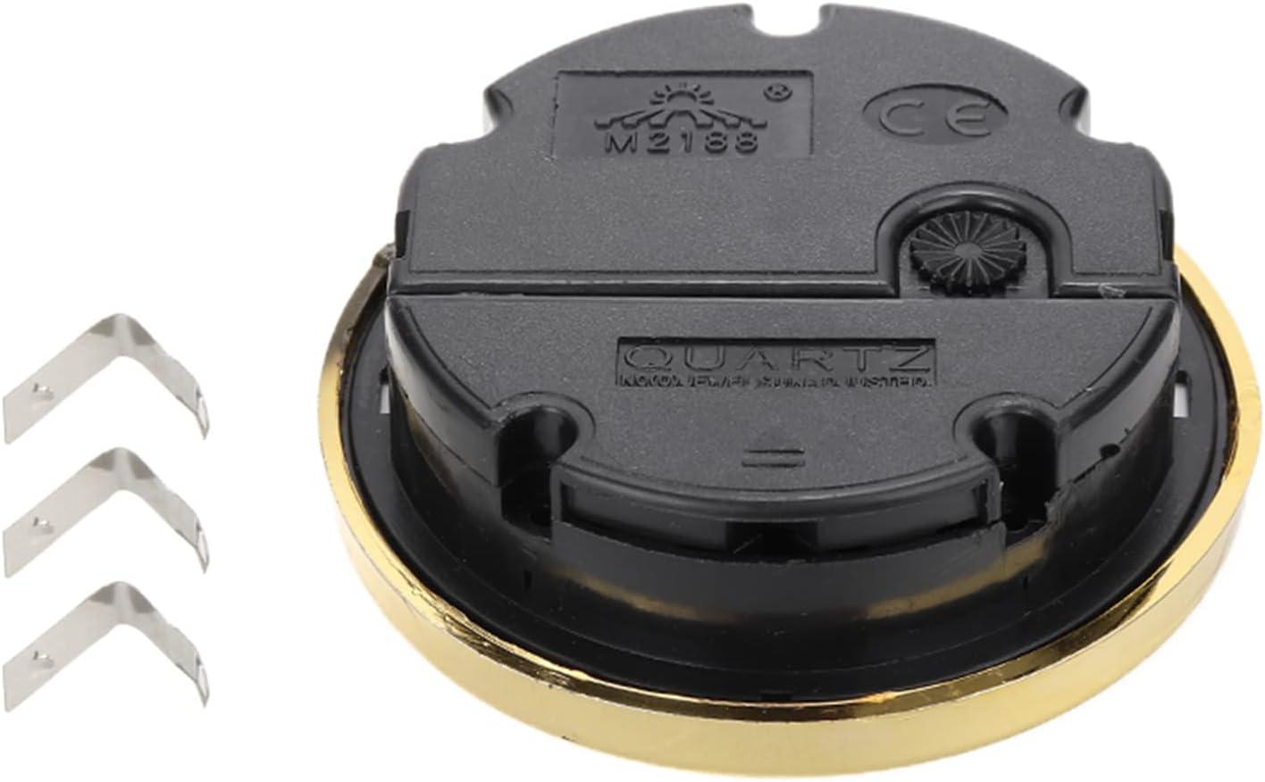 Classic Clock Craft Quartz Movement 2-1/2 (65mm) Round Clocks Head Insert Roman Number