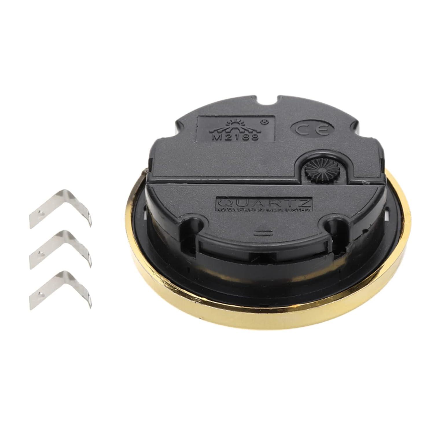 Classic Clock Craft Quartz Movement 2-1/2 (65mm) Round Clocks Head Insert Roman Number