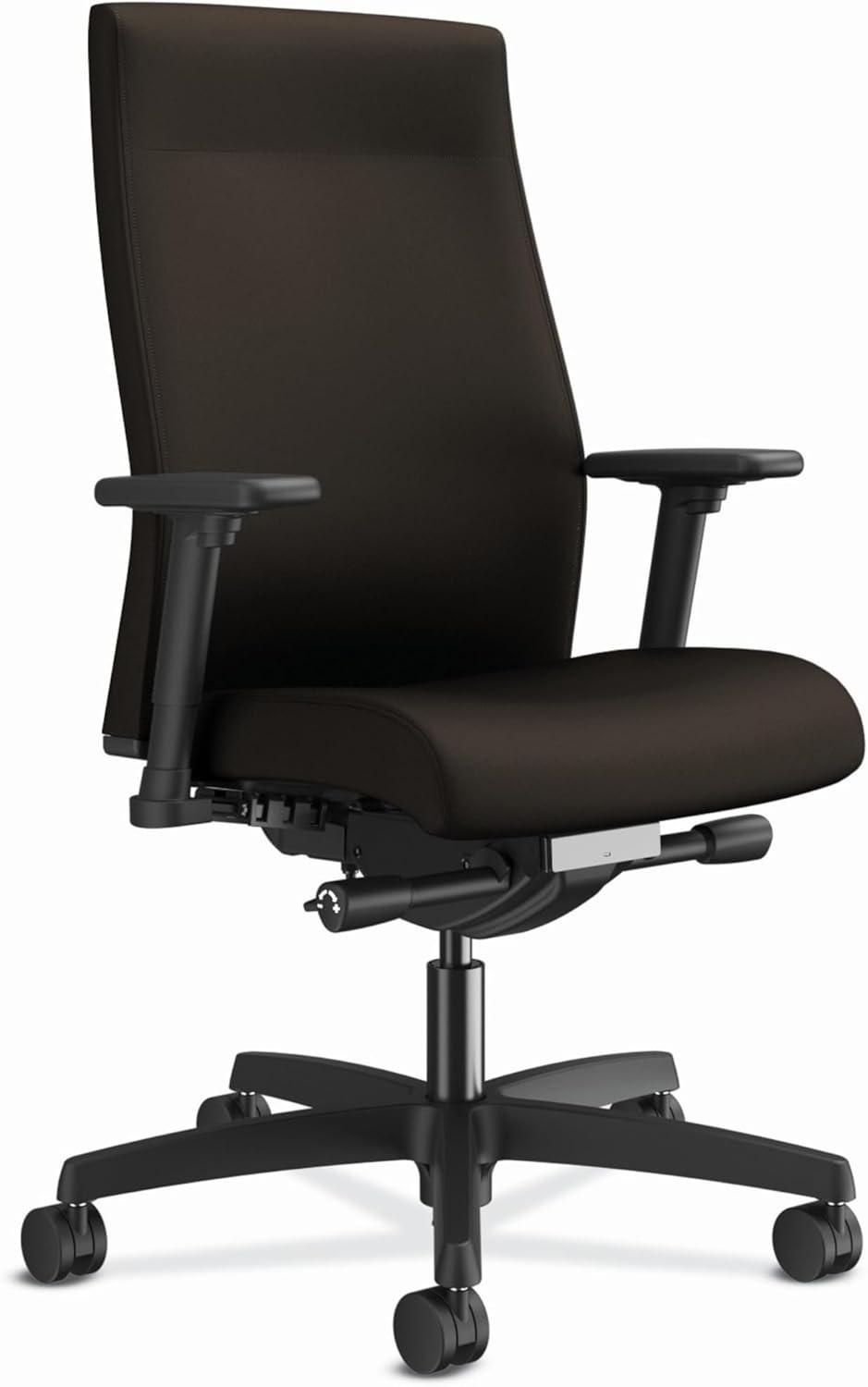 The Hon  Ignition Upholstered Task Chair, Espresso