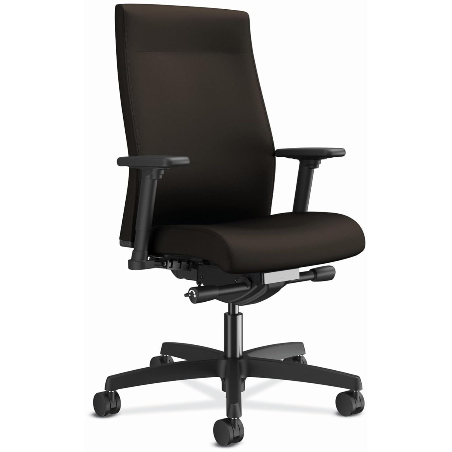 Ignition Upholstered Task Chair, Espresso