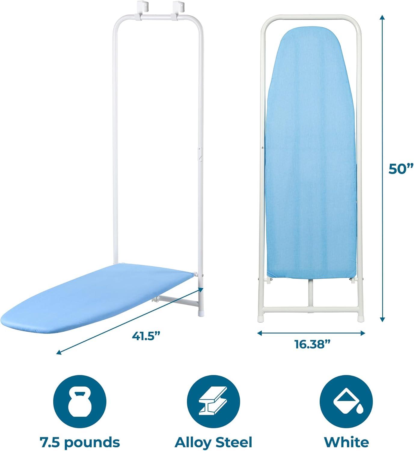 Over-The-Door Hanging Ironing Board