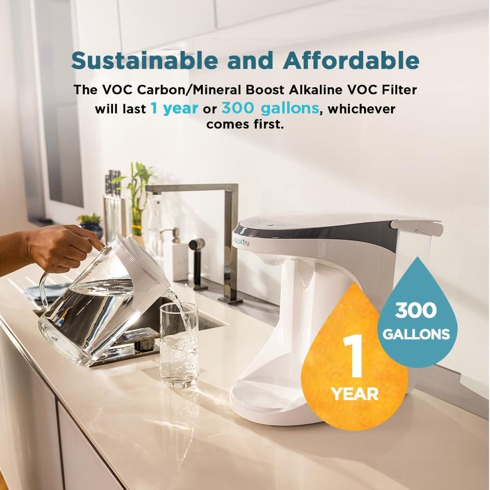 AquaTru CARAFE Stage 4 Replacement VOC Water Filter