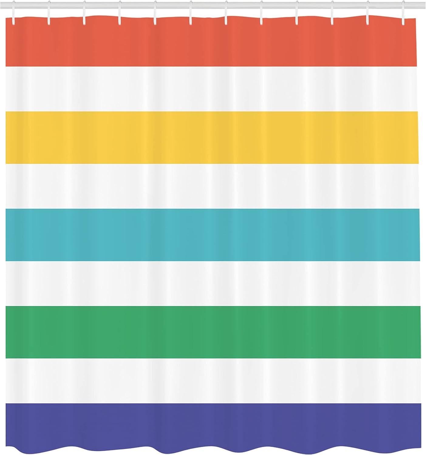 Ambesonne Afro Shower Curtain, and Mother in Desert, 69"Wx75"L, Orange Black