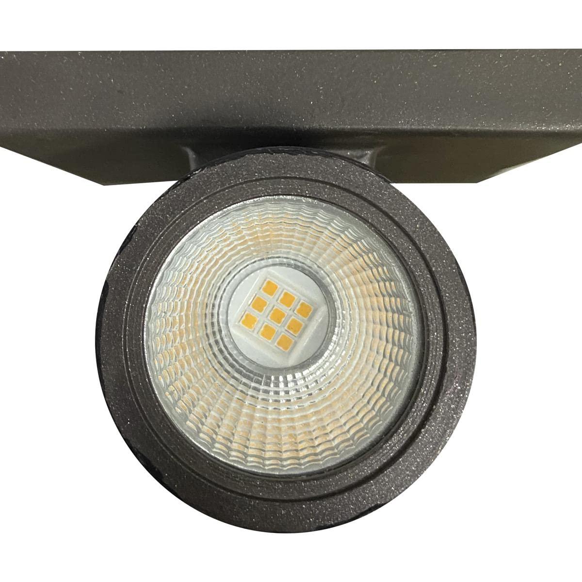 62/1145R1-Nuvo Lighting-Haley-10W 2 LED Small Up and Down Outdoor Wall Lantern-13 Inches Wide by 3.5 Inches High-Bronze Finish