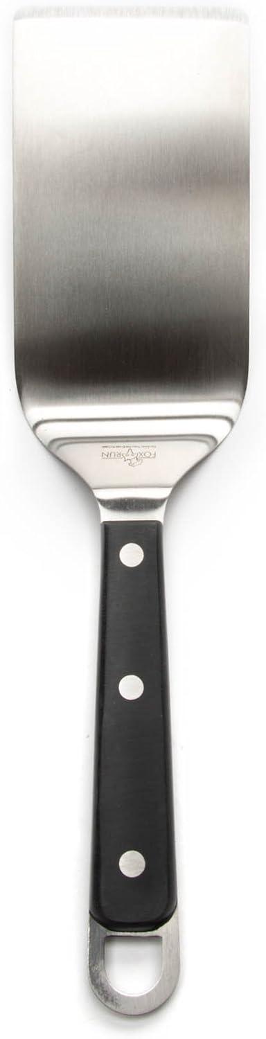 Fox Run 12-Inch Stainless Steel Turner with Black Handle