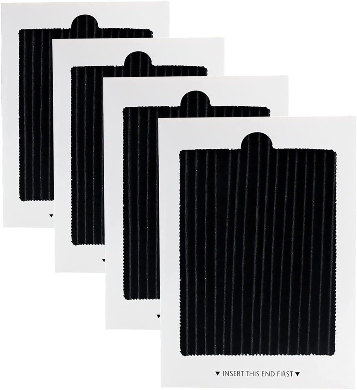 4Pcs  Activated Carbon  For Frigidaire Air Filter  Replacement Refrigerator Pure Air，Also Fits Electrolux Part # EAFCBF