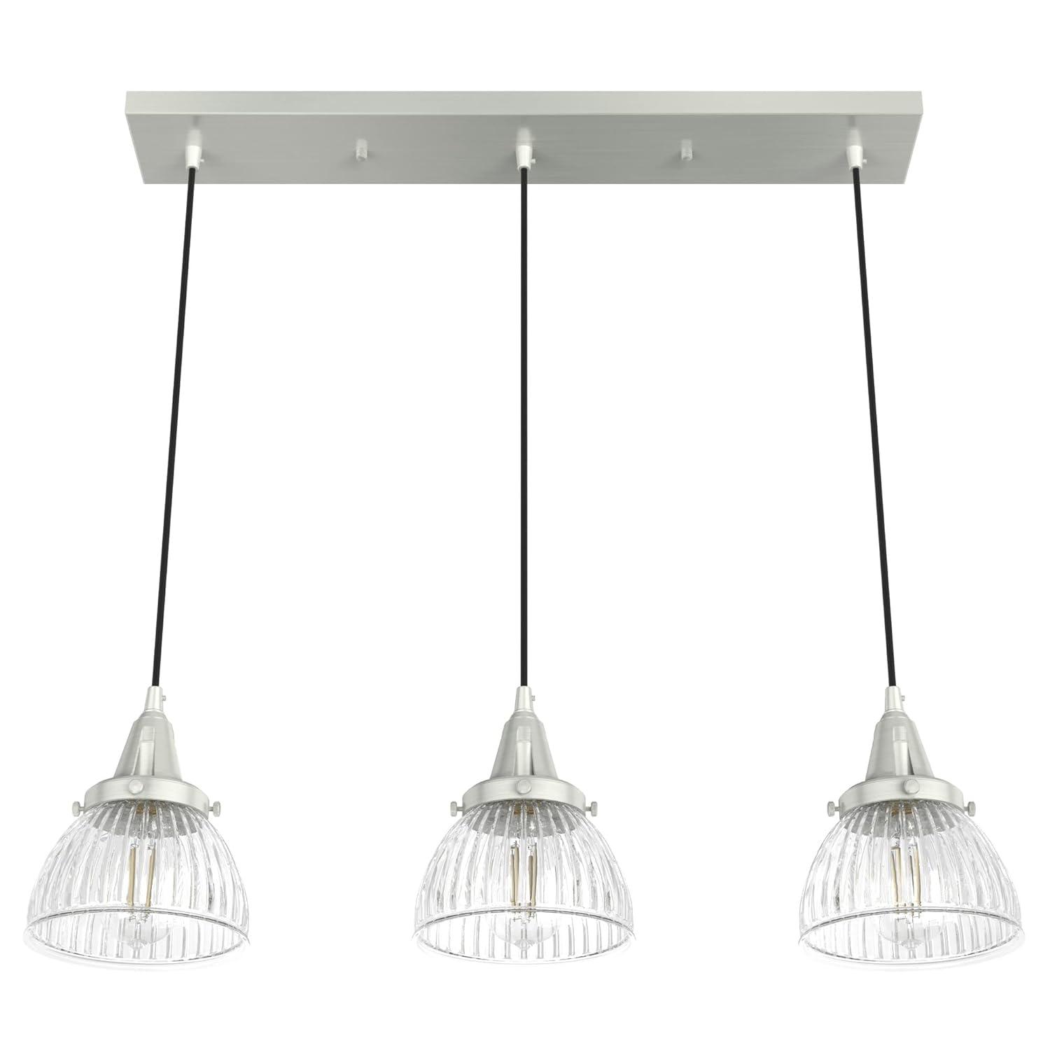 Cypress Grove 3 - Light Cluster Bell Pendant