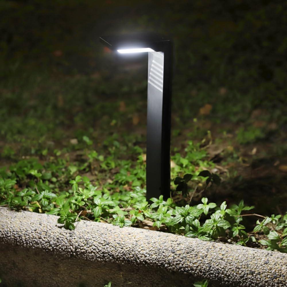 16.5" Solar L-Shaped LED Pathway Light