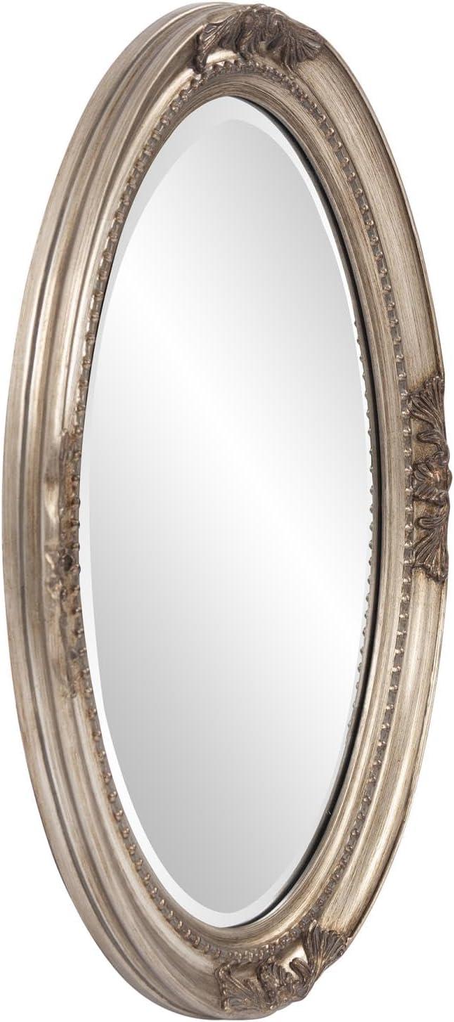 Queen Ann Antique Silver Leaf Mirror - Howard Elliott