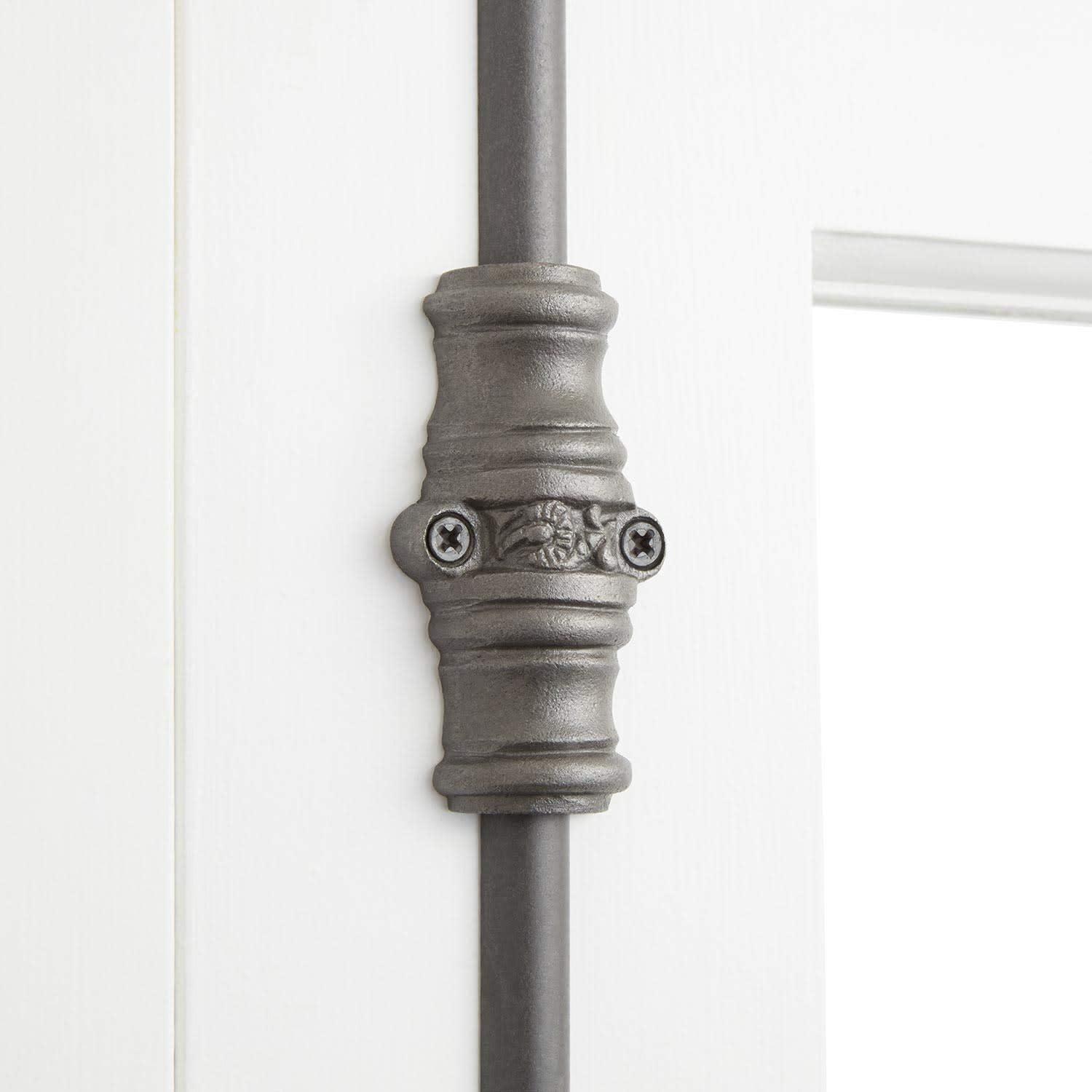 Dalston Black Iron Cremone Bolt for 9' Doors