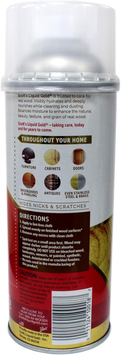 Scott's Liquid Gold Pourable Wood Care, 14 oz