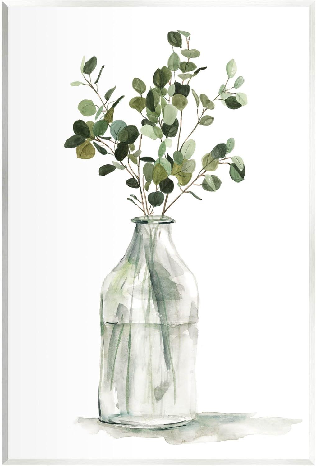 " Botanical Eucalyptus Arrangement " by Carol Robinson Painting Print